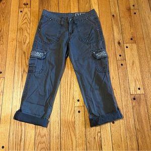 Miss Me Cargo Capri Pants Size 25